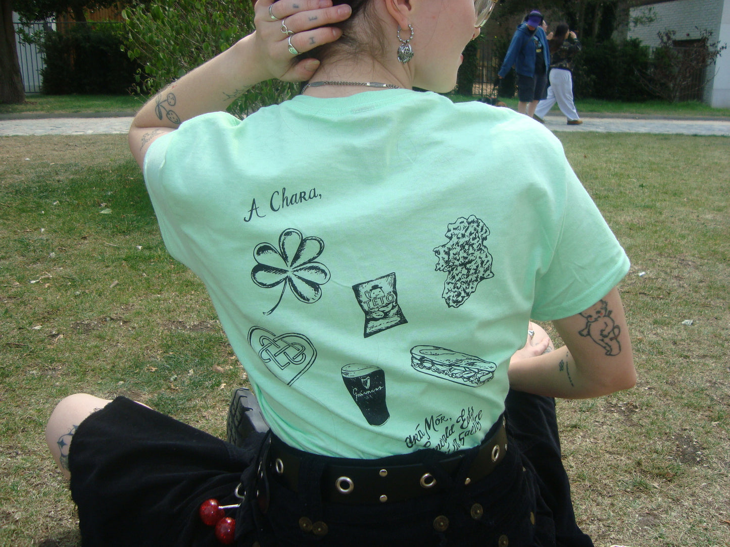 Emerald Eats X Croí na Gaeilge T-Shirt Collab