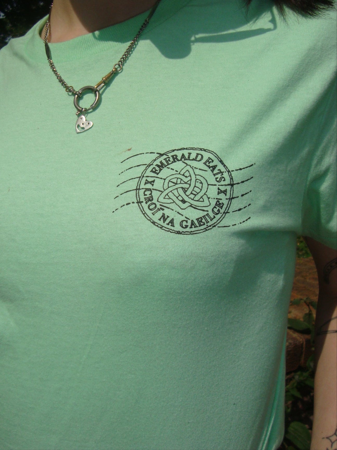 Emerald Eats X Croí na Gaeilge T-Shirt Collab
