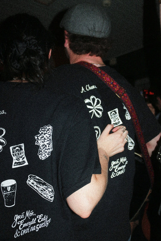 Emerald Eats X Croí na Gaeilge T-Shirt Collab