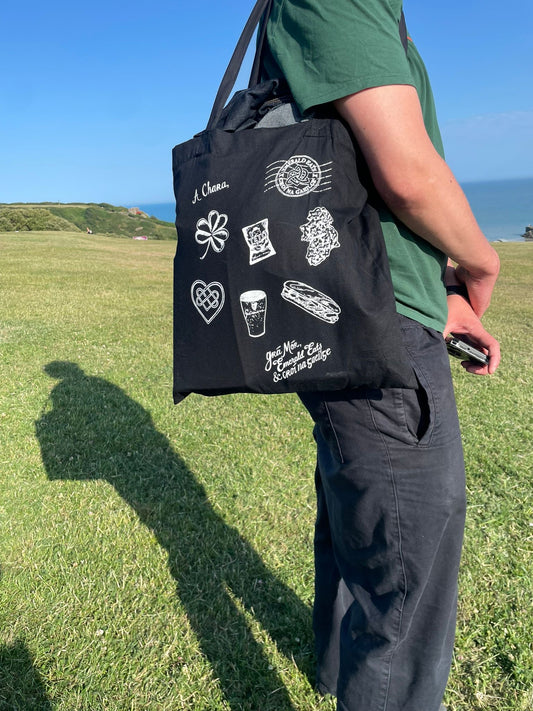 Emerald Eats X Croí na Gaeilge Tote Bag